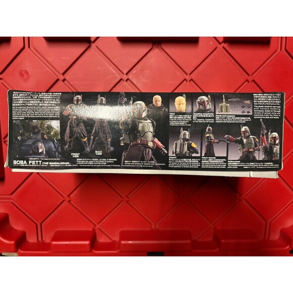 Bandai Star Wars The Mandalorian 1/12 Scale Plastic Model Kit Boba Fett - Picture 4 of 6